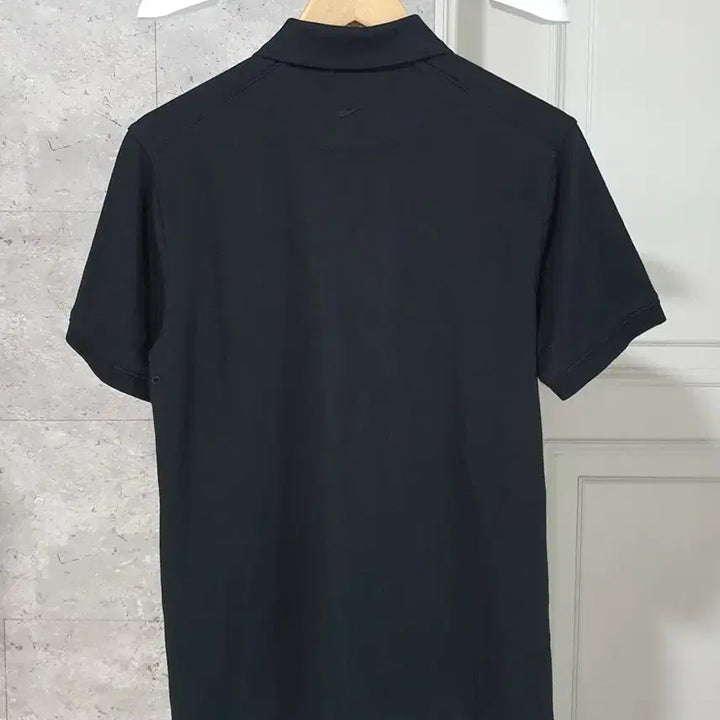 [BUNJANG] Adidas Black Logo Short Sleeve Polo T-Shirt Size 95 / 아디다스 블랙로고 반팔 카라티 95