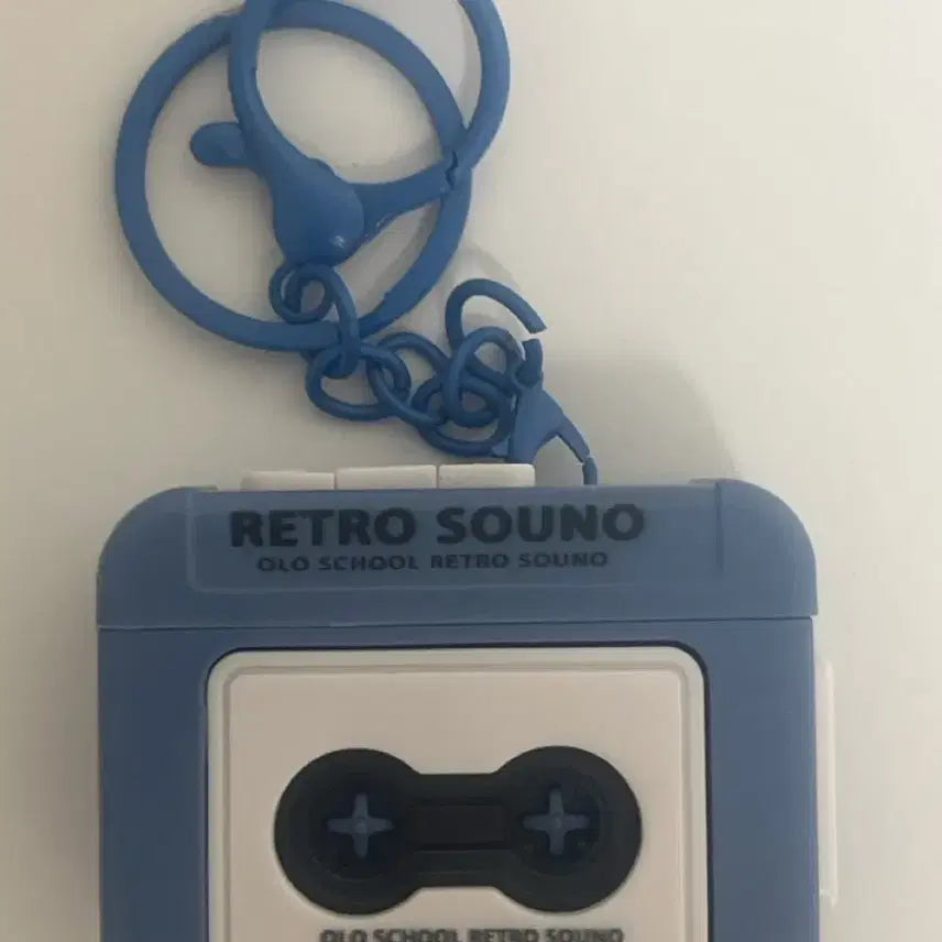 [BUNJANG] Retro Cassette Tape Melody Keychain / 전남친 레트로 녹음 음성 멜로디 카세트 키링