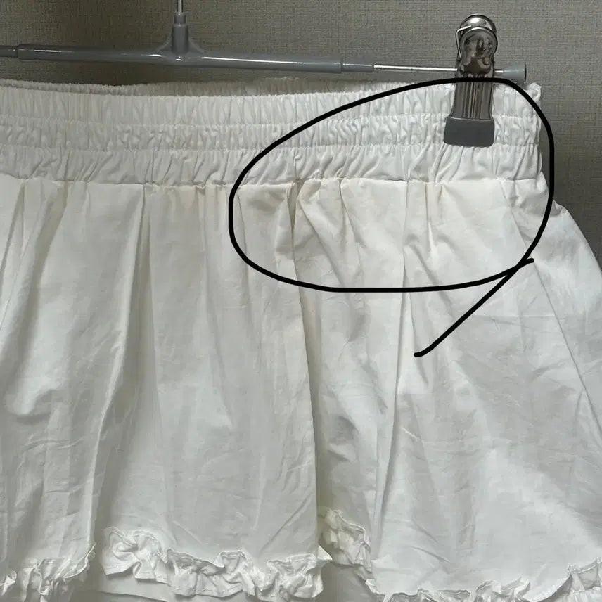 [BUNJANG] White Frill Mini Skirt Balletcore Lace Skirt / 화이트 프릴 미니스커트 / 발레코어룩 / 레이스 스커트