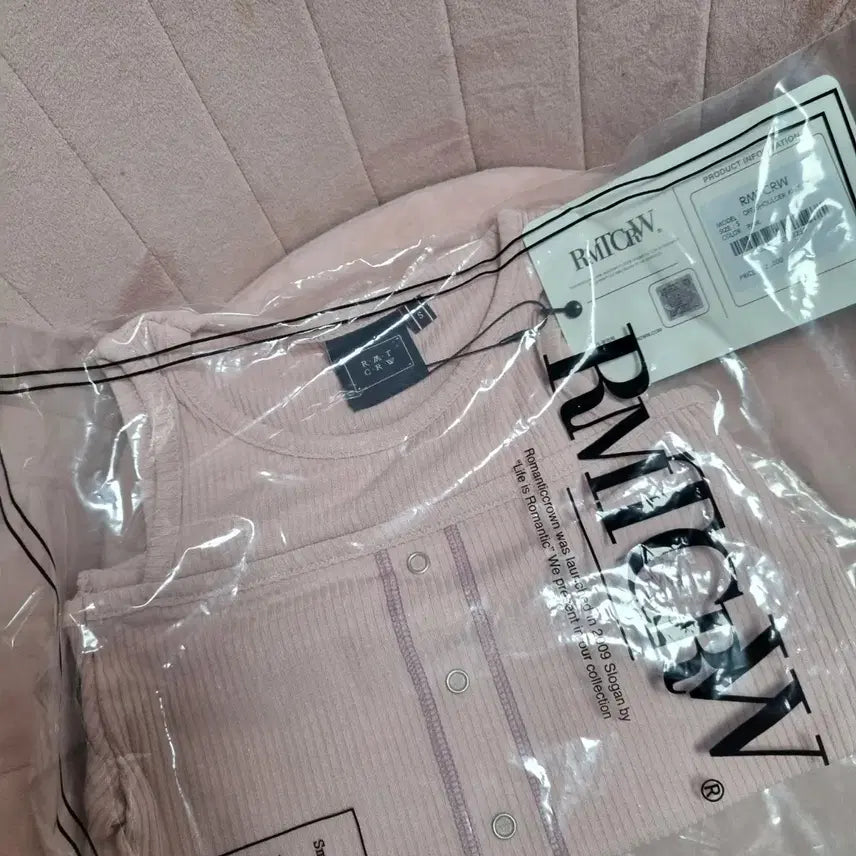 [BUNJANG] Pink Off-Shoulder Knit Top / 핑크 오프숄더 니트 탑 새상품 팔아요