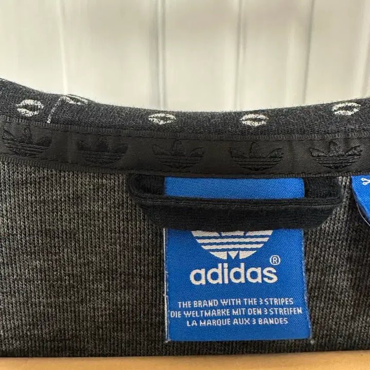 [BUNJANG] Adidas 3-Stripes Full-Zip Hoodie Black / 아디다스 삼선 후드집업 블랙