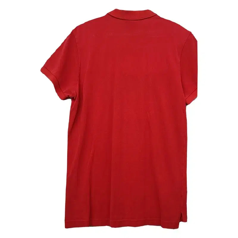 [BUNJANG] Lacoste Red Short-Sleeve Polo Shirt / 라코스테 레드 반팔 카라티 105