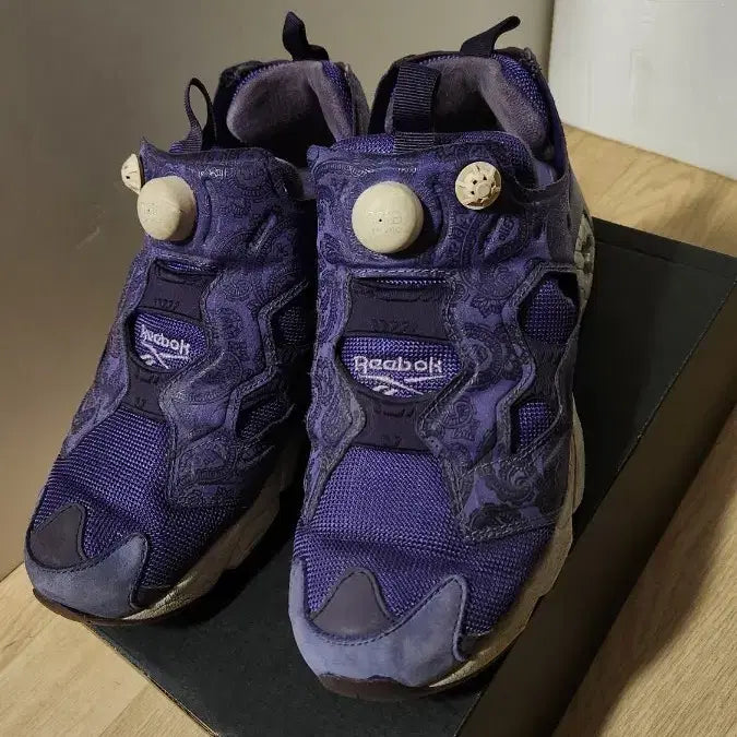 [BUNJANG] Reebok Pump Fury Purple Sneakers / 255추천 리복 펌프 퓨리 퍼플,발 진짜 편해요