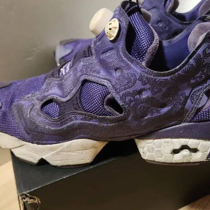 [BUNJANG] Reebok Pump Fury Purple Sneakers / 255추천 리복 펌프 퓨리 퍼플,발 진짜 편해요