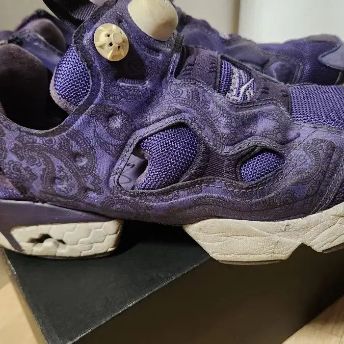 [BUNJANG] Reebok Pump Fury Purple Sneakers / 255추천 리복 펌프 퓨리 퍼플,발 진짜 편해요