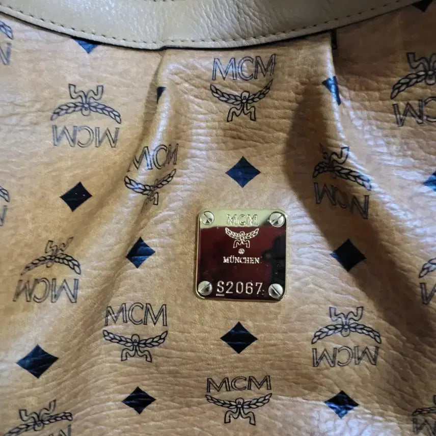[BUNJANG] MCM Monogram Shoulder Bag Brown / MCM 숄더백 브라운 모노그램