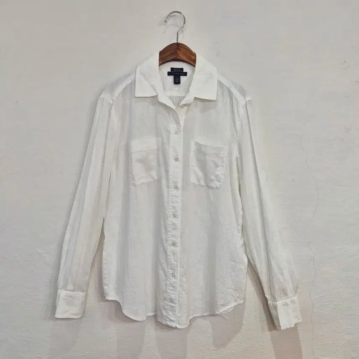 [BUNJANG] Tommy Hilfiger Linen Cotton Blend Custom Fit Shirt / Tommy Hilfiger 린넨 셔츠 남녀공용