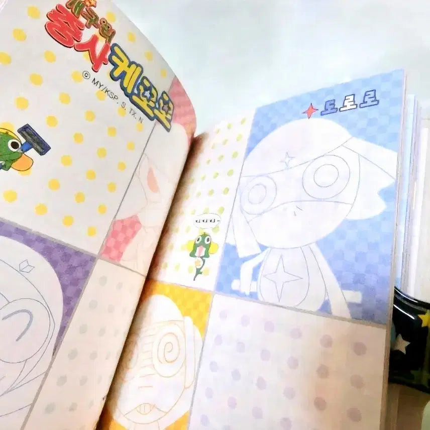 [BUNJANG] Keroro Mini Notebook Diary / 케로로 수첩, 케로로 노트, 케로로 다이어리