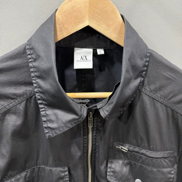 [BUNJANG] Armani Exchange Coated Shirt Jacket L / L 알마니익스체인지 코팅 셔츠 자켓