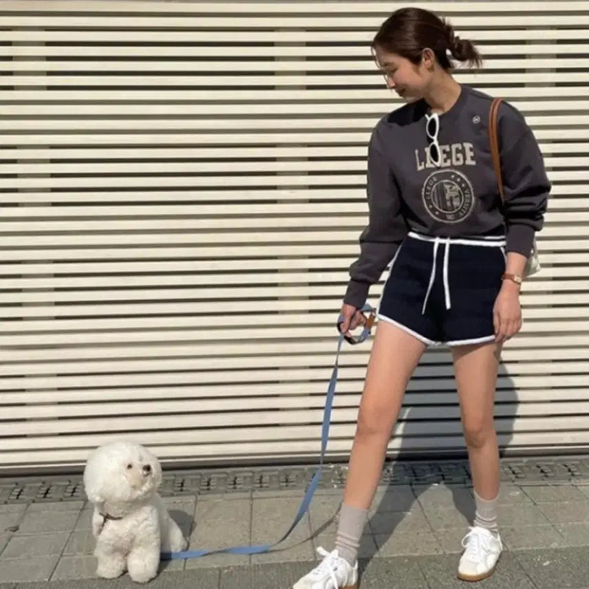 [BUNJANG] RECTO Cropped Sweatshirt / RECTO 렉토 크롭 맨투맨
