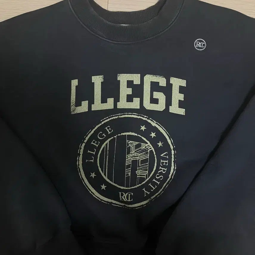 [BUNJANG] RECTO Cropped Sweatshirt / RECTO 렉토 크롭 맨투맨