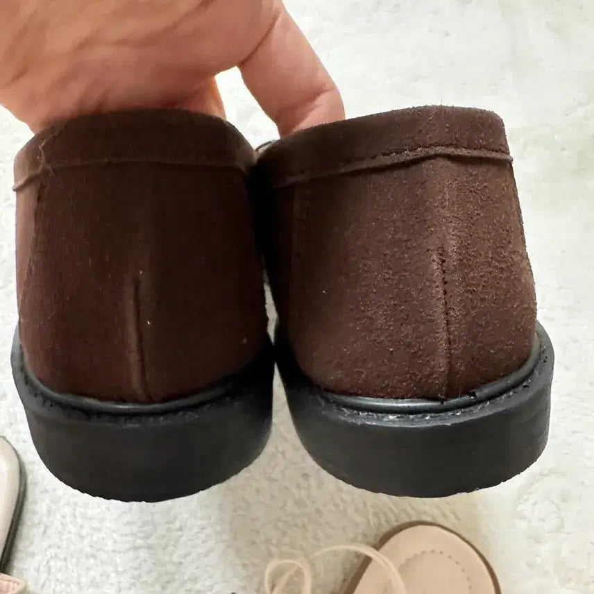 [BUNJANG] BROGUE Brown Suede Loafers Size 250 / BROGUE 브라운 스웨이드 로퍼 250