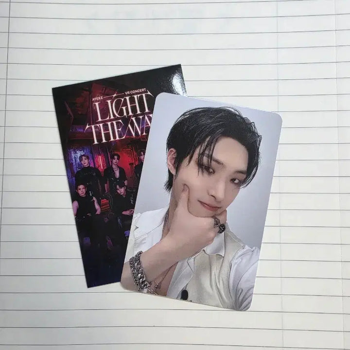 [BUNJANG] ATEEZ Light the Way Vol.2 Photocard - Mingi (POB) / 에이티즈 light the way vr 2주차 특전 민기 포카