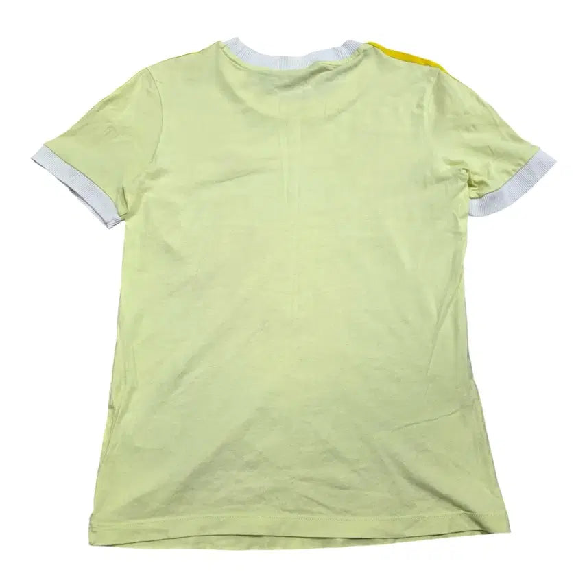 [BUNJANG] Adidas Lemon Chick Trefoil Short Sleeve T-Shirt / (바배) 아디다스 레몬 병아리 삼선 반팔티