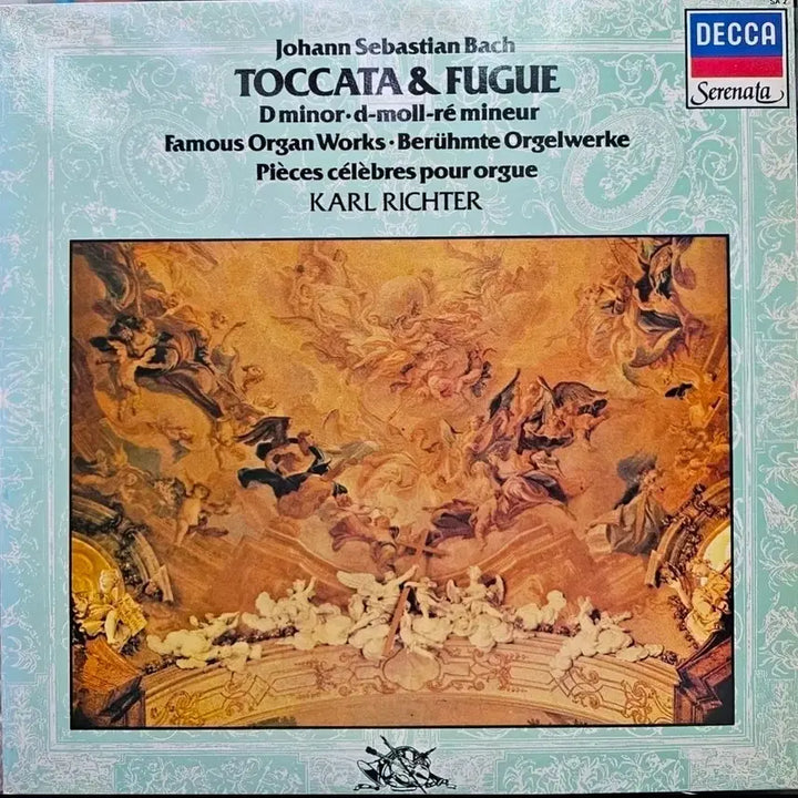 [BUNJANG] Bach Toccata and Fugue LP Karl Richter / 바흐 토카타와 푸가 LP 칼 리히터