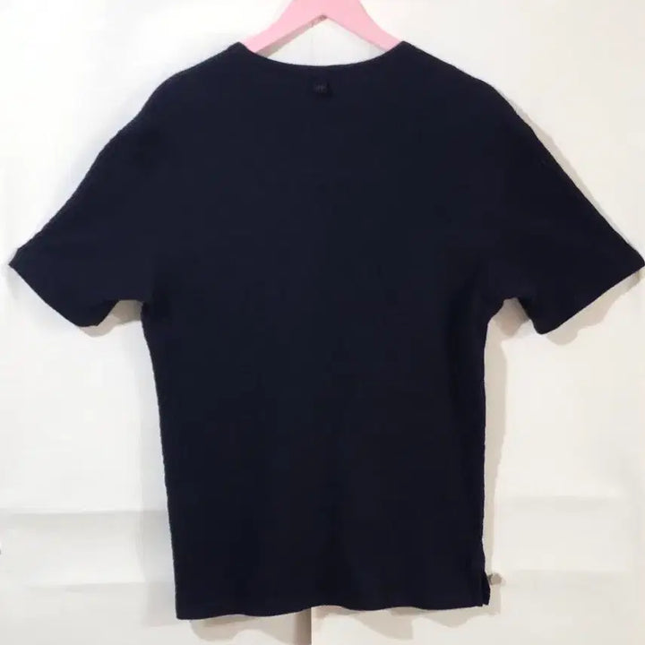 [BUNJANG] Allegri Black Short Sleeve Knit M / 정품 알레그리 블랙 반팔 니트 M
