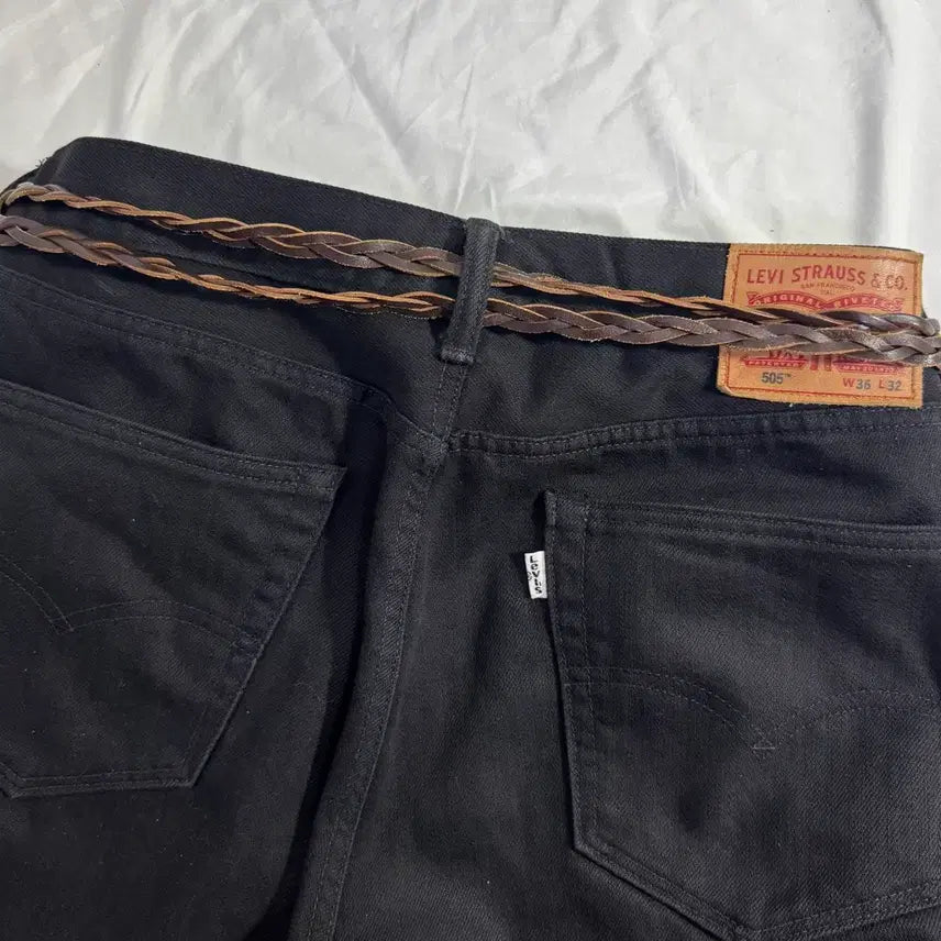 [BUNJANG] Vintage Weaving Leather Belt / 빈티지 위빙 레더 벨트