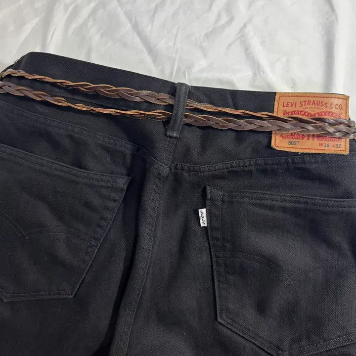 [BUNJANG] Vintage Weaving Leather Belt / 빈티지 위빙 레더 벨트