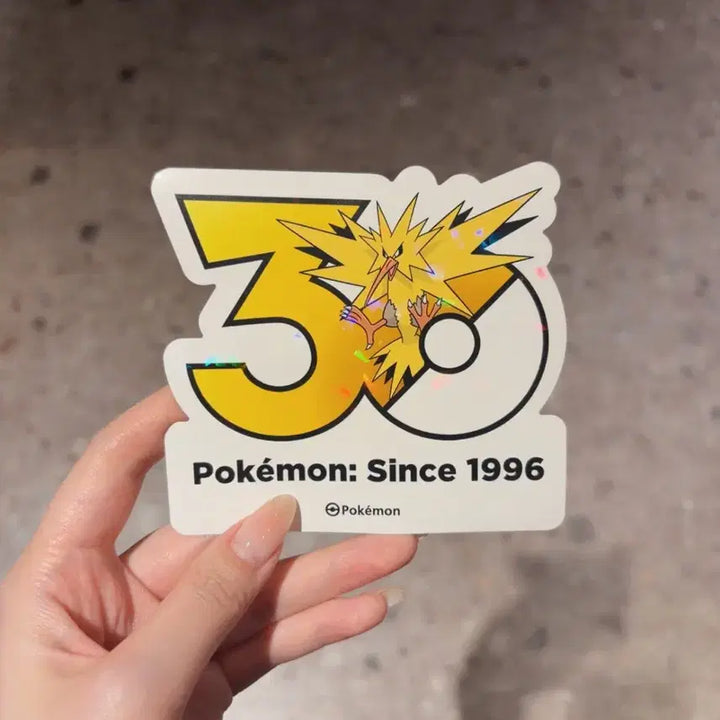 [BUNJANG] Pokemon 30th Anniversary Moltres, Zapdos, Articuno Sticker Set / 프리져 썬더 파이어 세트 포켓몬 30주년 기념 스티커