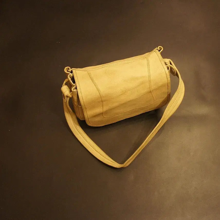 [BUNJANG] Vintage Leather Shoulder Crossbody Bag / 7131 숄더백 크로스백 가죽백 가죽가방 빈티지가방 여성가방 여자백