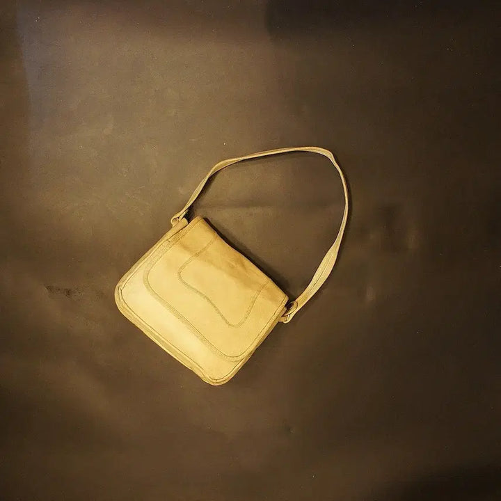 [BUNJANG] Vintage Leather Shoulder Crossbody Bag / 7131 숄더백 크로스백 가죽백 가죽가방 빈티지가방 여성가방 여자백