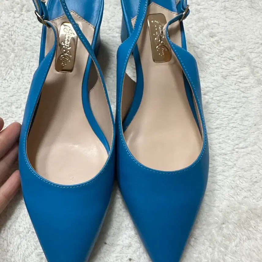 [BUNJANG] Jinny Kim Blue Heels 240 / 지니킴 블루 힐 240