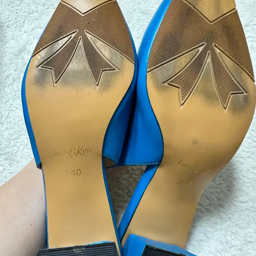 [BUNJANG] Jinny Kim Blue Heels 240 / 지니킴 블루 힐 240