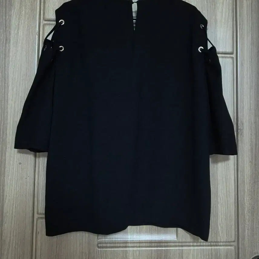 [BUNJANG] IRO Lace-Up Blouse / 한섬 이로  레이스업 블라우스(여성) 34