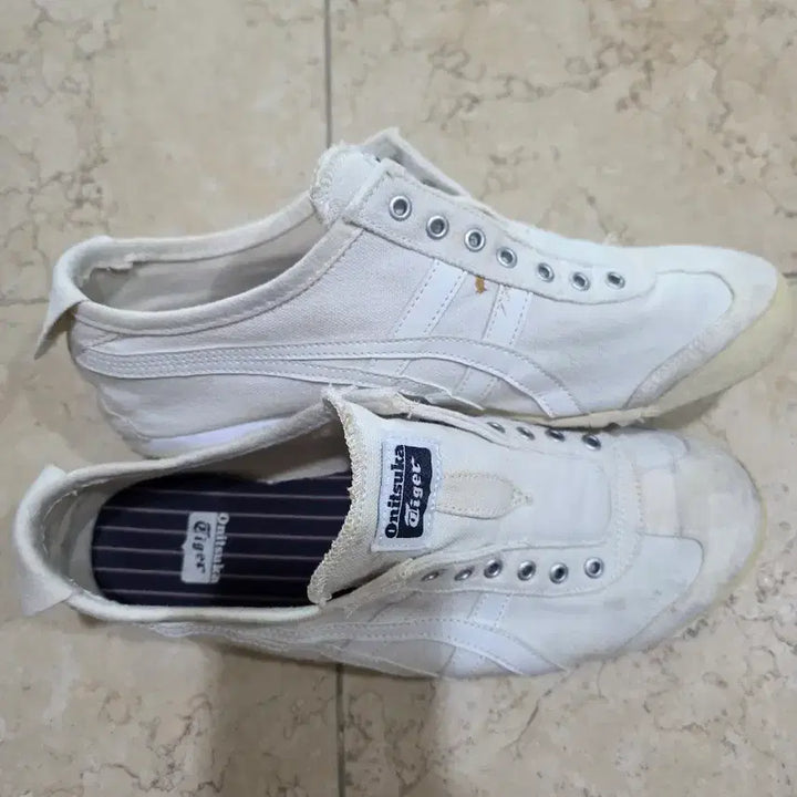 [BUNJANG] Onitsuka Tiger White Sneakers Size 265 / 오니츠카타이이거 스니커즈 265 팔아요