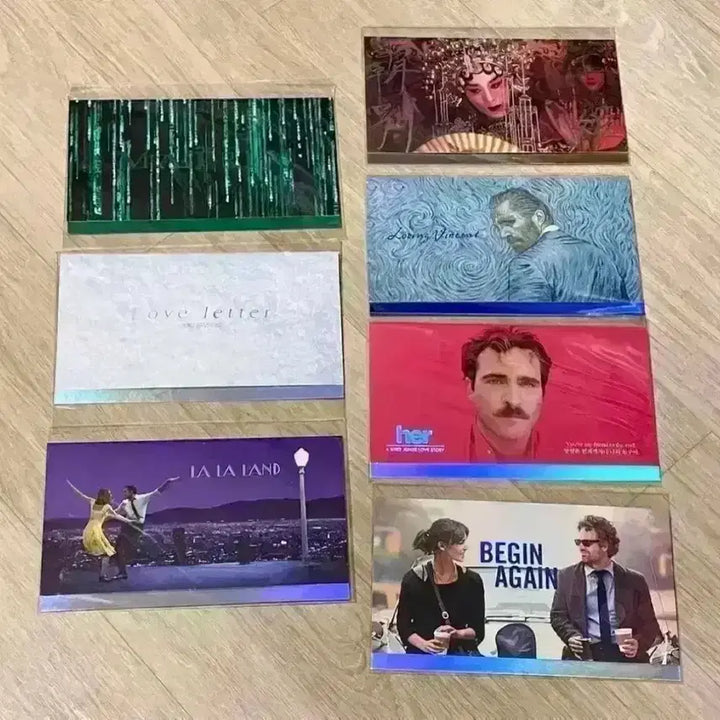 [BUNJANG] Limited Edition Movie Tickets Collection / 매트릭스 라라랜드 리미티드티켓 러브레터러빙빈센트그녀Her비긴어게인 용산