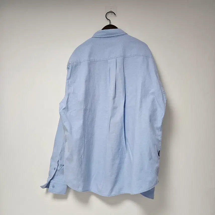 [BUNJANG] Gola Light Blue Oxford Shirt / Gola 골라 하늘색 옥스포드 남방 셔츠