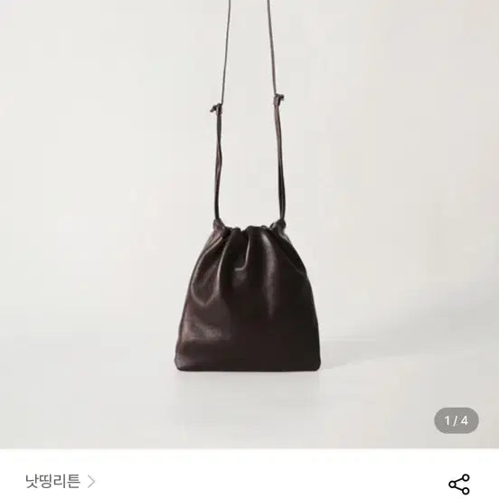 [BUNJANG] Nothing Written Fatu Shoulder Bag Dark Brown / 새상품)낫띵리튼 Fatu shoulder bag (Dark brown)