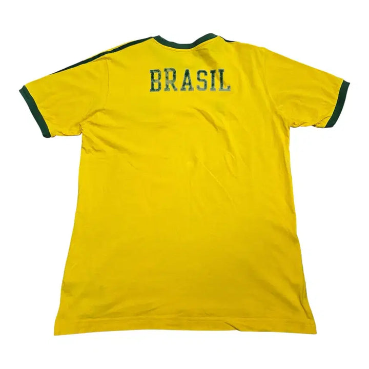 [BUNJANG] Adidas FIFA Brazil Ringer T-Shirt / (바배) 아디다스 피파 브라질 링거 반팔티