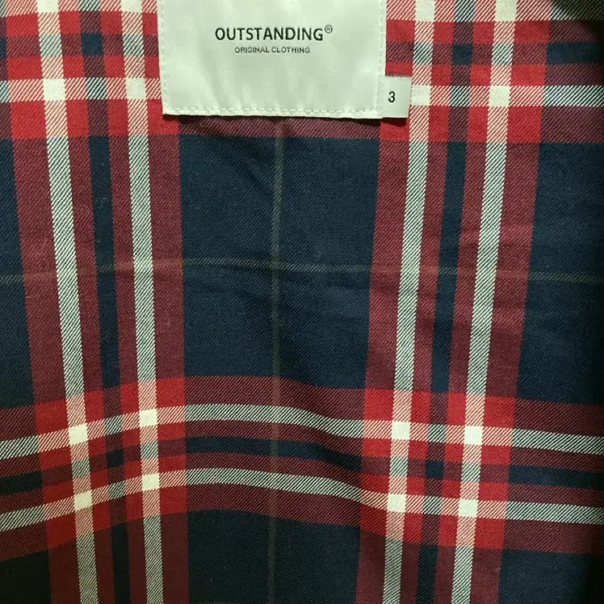 [BUNJANG] Outstanding Cotton Sports Jacket Size 3 / 아웃스탠딩 코튼 스포츠 자켓 3사이즈