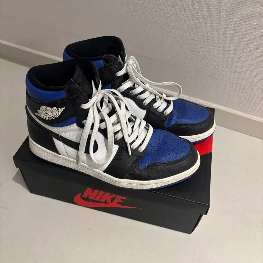 [BUNJANG] Nike Air Jordan 1 Royal Toe OG / 나이키 에어 조던1 로얄토 OG 블랙/블루