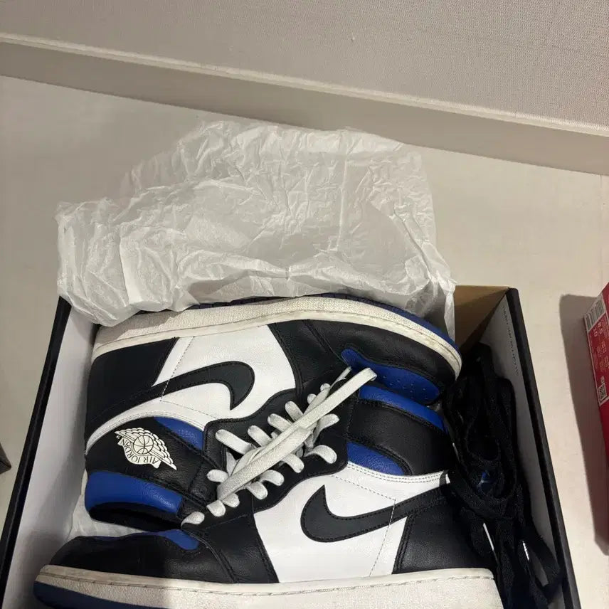 [BUNJANG] Nike Air Jordan 1 Royal Toe OG / 나이키 에어 조던1 로얄토 OG 블랙/블루