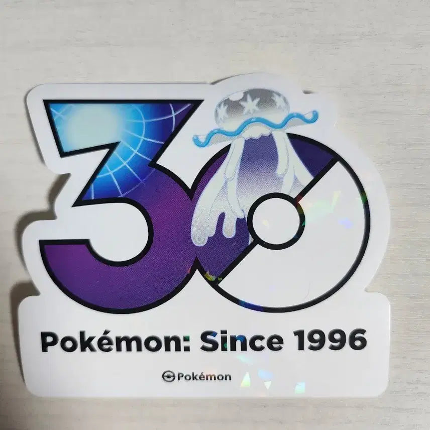 [BUNJANG] Pokemon 30th Anniversary Tteongbid Sticker Set / 포켓몬 30주년 기념 스티커 텅비드