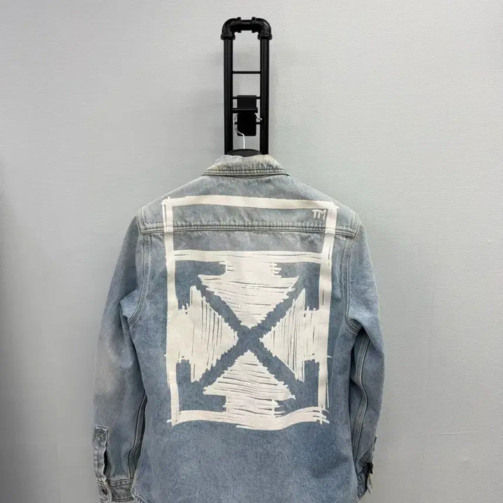 [BUNJANG] Off-White Denim Jacket (L) / [세븐럭셔리샵] (L) 오프화이트 데님 자켓
