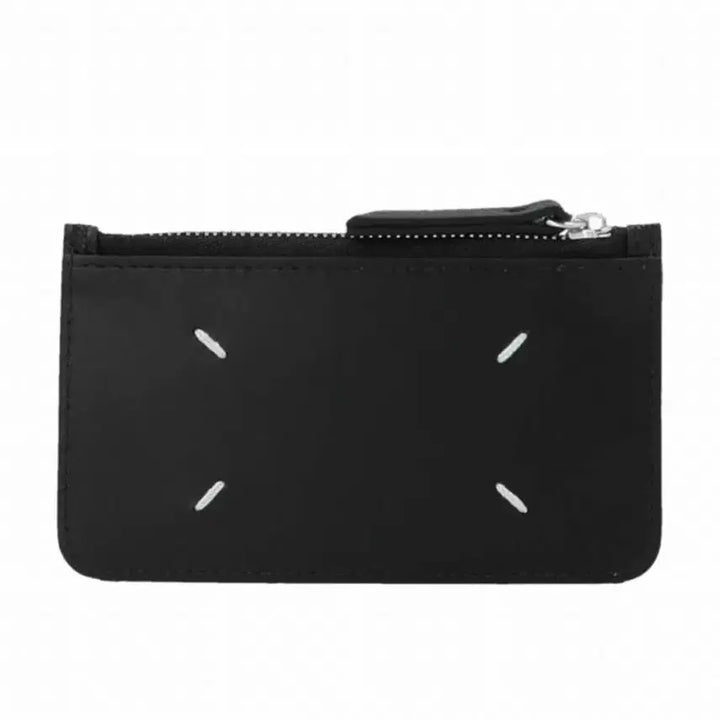 [BUNJANG] Maison Margiela Stitch Leather Zipper Cardholder / 메종마르지엘라 스티치 레더 지퍼 카드지갑