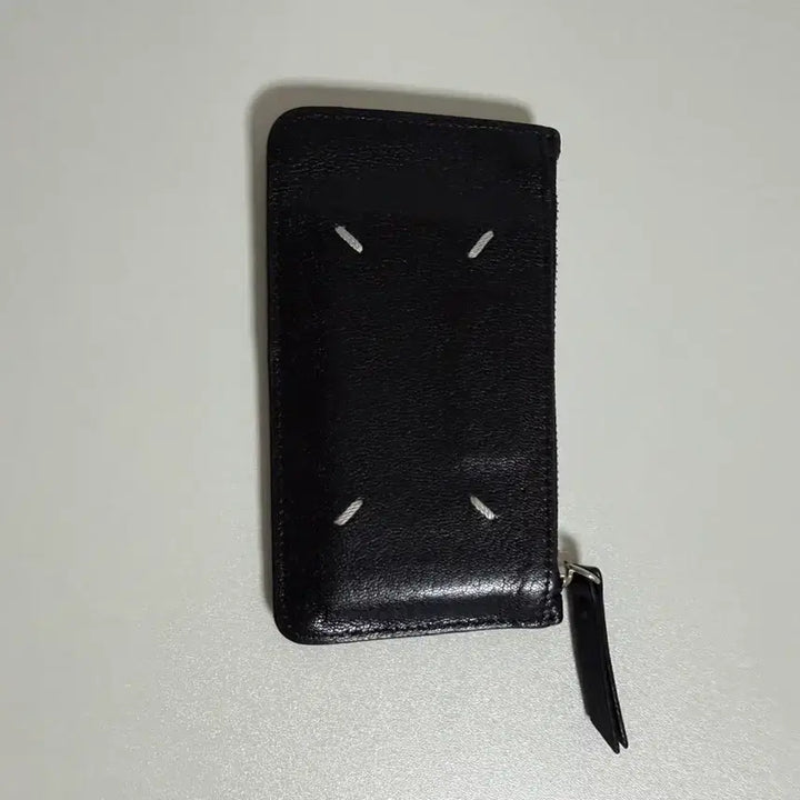 [BUNJANG] Maison Margiela Stitch Leather Zipper Cardholder / 메종마르지엘라 스티치 레더 지퍼 카드지갑