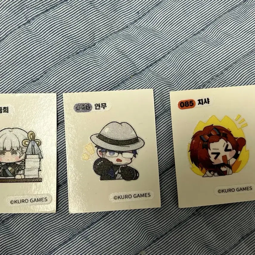 [BUNJANG] Myungjo Tteobuseal Sticker Set / ( 한 장 당 천원 ) 명조 띠부씰