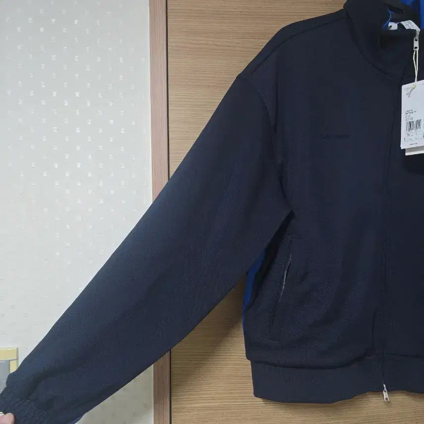 [BUNJANG] Wales Bonner x Adidas Pique Track Top - Navy (L) / 웨일즈보너 x 아디다스 피케 트랙탑 L사이즈 팝니다.