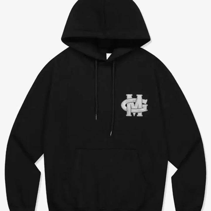 [BUNJANG] Mahagrid CROSS ROGO Hoodie Black S / 마하그리드 CROSS ROGO 후드티 블랙 S