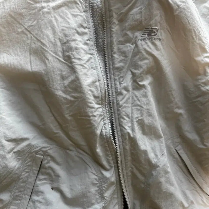 [BUNJANG] New Balance Reversible Fleece Zip-Up (Ivory) / 뉴발란스 리버시블 플리스 집업 (아이보리)