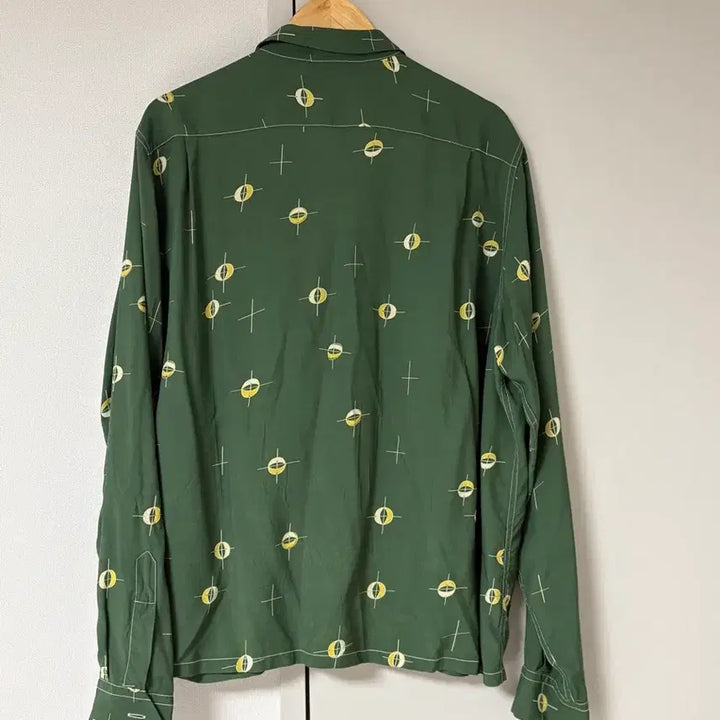 [BUNJANG] Etlaco Atomic Shirt Green Size 17 / 엣라코 아토믹 셔츠 그린 17