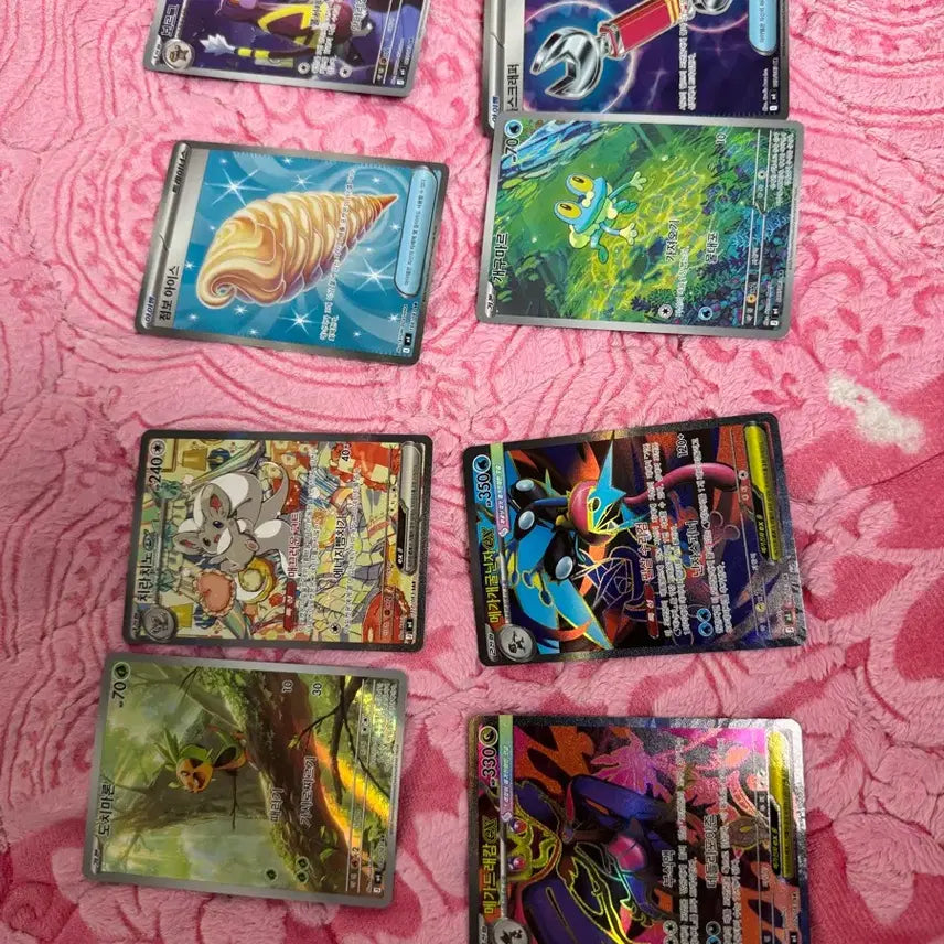[BUNJANG] Greninja SR, Baxcalibur AR, and More SR/AR Collection / 개굴닌자sr 치라치노sar 외 SR/AR 모음