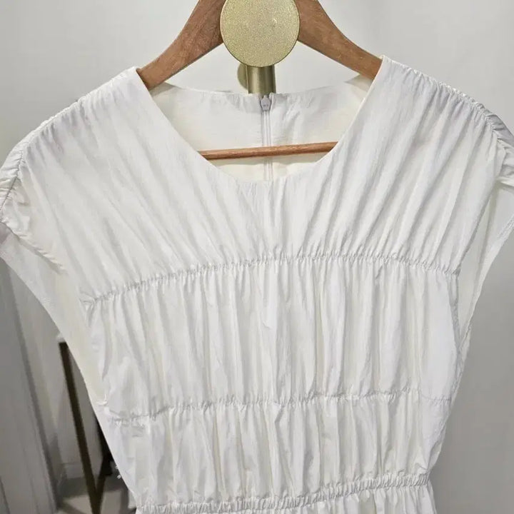 [SOLD OUT] 고퀄 셔링 밴딩 롱 원피스