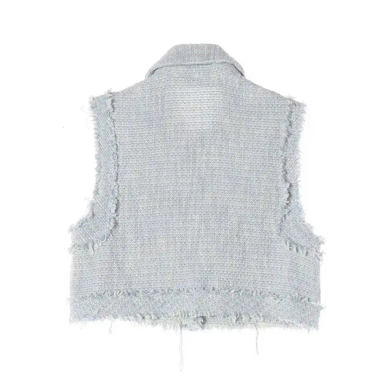 [BUNJANG] Zara Tweed Vest Jacket Women&