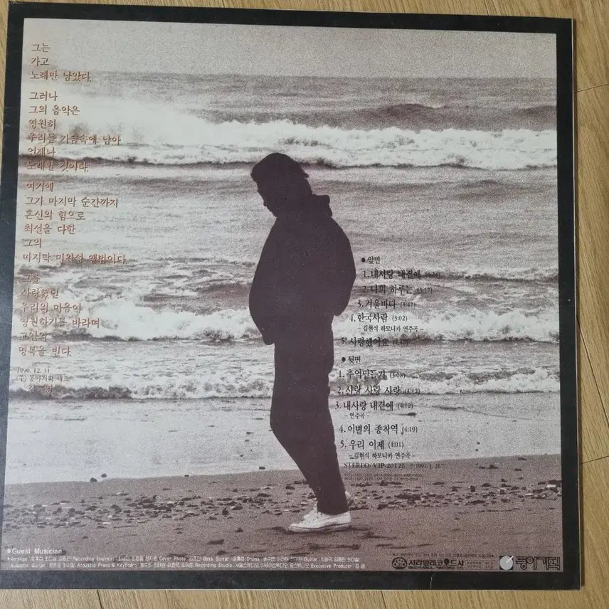 [BUNJANG] Kim Hyun Sik 6th Album LP / 김현식 6집 LP NM