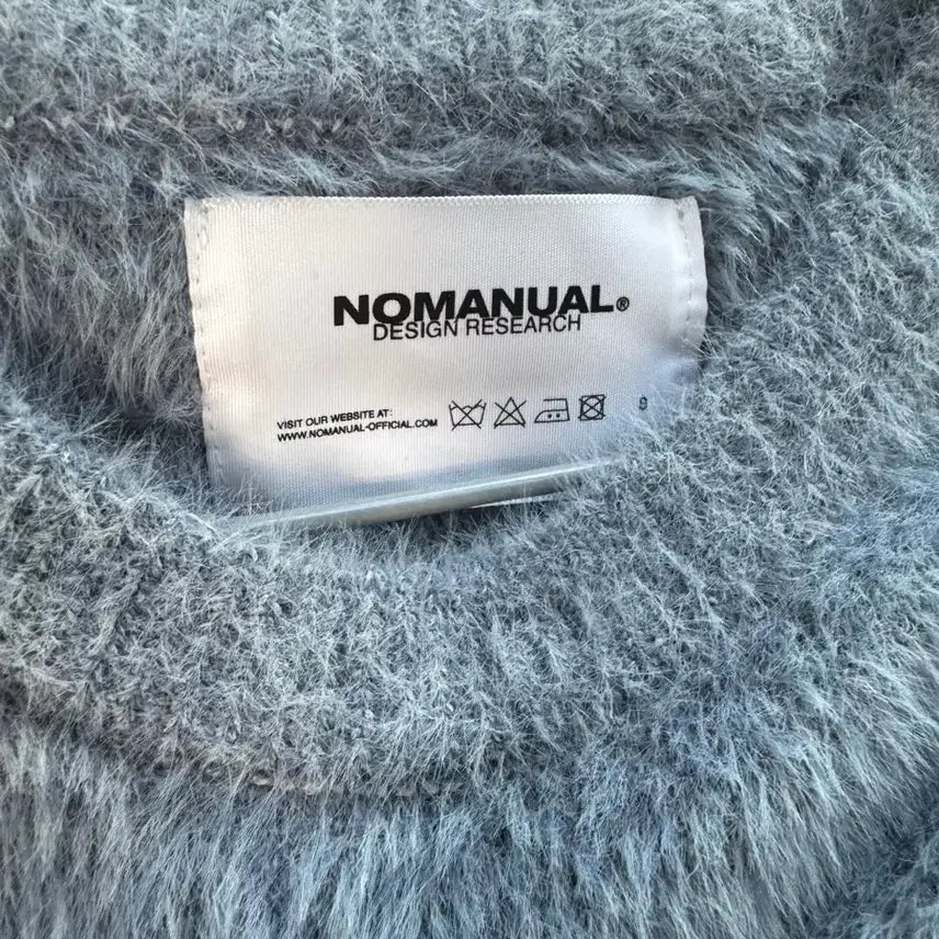 [BUNJANG] No Manual Hairry Knit Marina S / 노메뉴얼 헤어리 니트 마리나 S